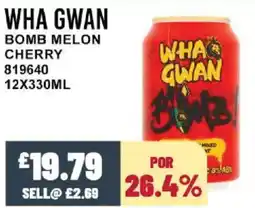 Bestway WHA GWAN Bomb melon cherry offer