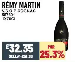 Bestway RÉMY MARTIN V.s.o.p cognac offer