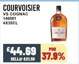 Bestway Courvoisier vs cognac offer