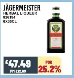 Bestway JÄGERMEISTER Herbal liqueur offer