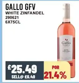 Bestway GALLO GFV White zinfandel offer