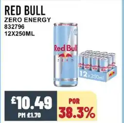 Bestway RED BULL Zero energy offer