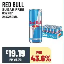 Bestway RED BULL Sugar free offer