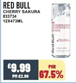 Bestway RED BULL Cherry sakura offer
