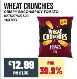Bestway WHEAT CRUNCHIES Crispy bacon/spicy tomato offer