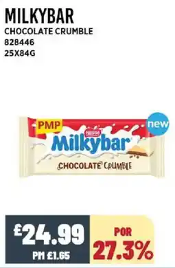 Bestway MILKYBAR Chocolate crumble offer