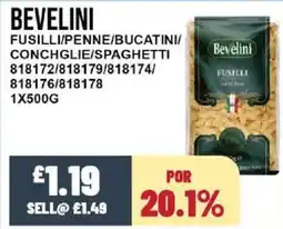 Bestway BEVELINI Fusilli/penne/bucatini/ conchglie/spaghetti offer