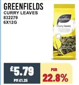 Bestway GREENFIELDS Curry leaves offer