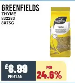 Bestway GREENFIELDS Thyme offer