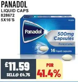 Bestway PANADOL Liquid caps offer