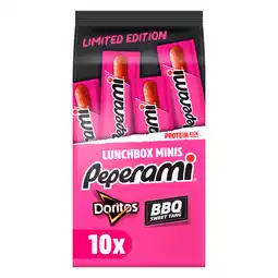 Iceland Peperami Limited Edition Doritos BBQ Sweet Tang Flavour 10g offer