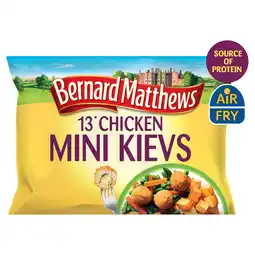 Iceland Bernard Matthews Chicken Kievs – Crispy Frozen Chicken Kievs 295g, Fun Meals for Kids offer