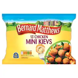 Iceland Bernard Matthews Chicken Kievs – Crispy Frozen Chicken Kievs 295g, Fun Meals for Kids offer