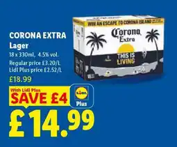 Lidl Corona Extra Lager offer
