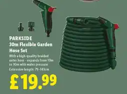 Lidl PARKSIDE 30m Flexible Garden Hose Set offer
