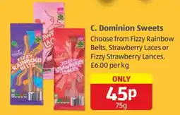Aldi C. Dominion Sweets offer