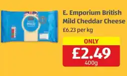 Aldi E. Emporium British Mild Cheddar Cheese offer