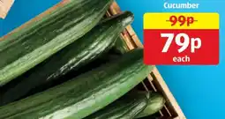Aldi Cucumber offer