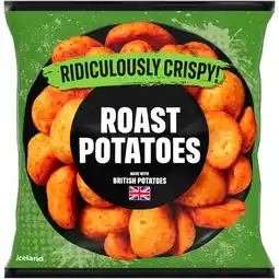 Iceland Iceland Ridiculously Crispy Roast Potatoes 1kg offer