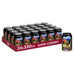 Iceland Fanta Dark Cherry 24 x 330ml Cans offer