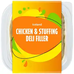 Iceland Iceland Chicken & Stuffing Deli Filler 225g offer
