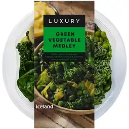 Iceland Iceland Luxury Green Vegetable Medley 170g offer