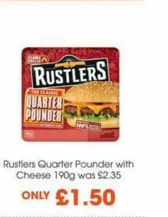 Centra Rustiers Quarter Pounder With Cheese offer