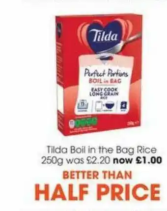 Centra Tilda Boil In The Bag Rice offer