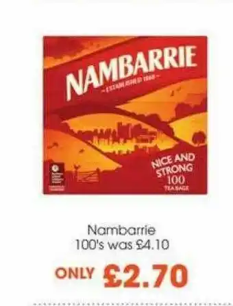 Centra Nambarrie offer