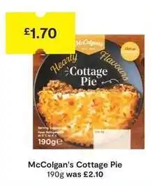 SuperValu McColgan's Cottage Pie offer