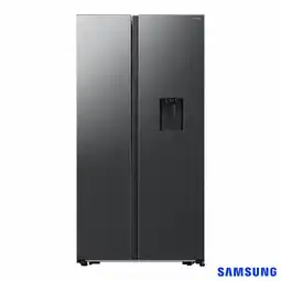 Costco Samsung Series 7 SpaceMax, RS57DG410EB4EU Side by Side Fridge Freezer, E Rated in Black offer