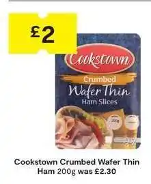 SuperValu Cookstown Crumbed Wafer Thin Ham 200g offer