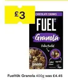 SuperValu Fuel10k Granola 400g offer