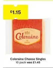 SuperValu Coleraine Cheese Singles offer