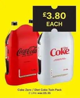 SuperValu Coke Zero / Diet Coke Twin Pack offer