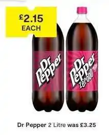 SuperValu Dr Pepper offer