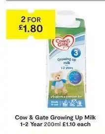SuperValu Cow & Gate Growing Up Milk offer