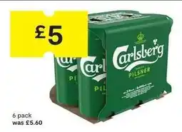 SuperValu Carlsberg Pilsner offer