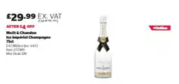 Costco Moët & Chandon Ice Impérial Champagne 75cl offer