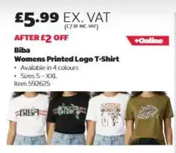 Costco Biba Womens Printed Logo T-Shirt offer