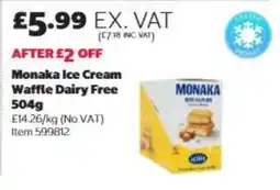 Costco Monaka Ice Cream Waffle Dairy Free 504g offer