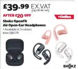 Costco Shokz OpenFit Air Open-Ear Headphones offer