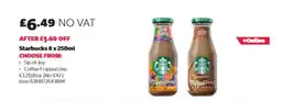 Costco Starbucks 8 x 250ml offer