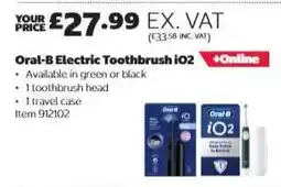 Costco Oral-B Electric Toothbrush iO2 offer