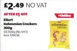 Costco Ellert Indonesian Crackers 300g offer