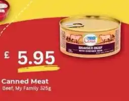 MyMINIMIX Canned Meat Beef, My Family offer