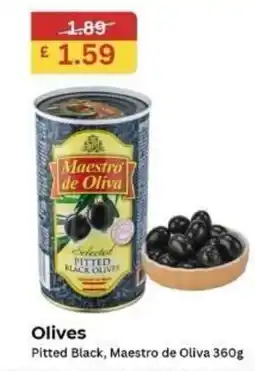 MyMINIMIX Olives Pitted Black, Maestro de Oliva offer