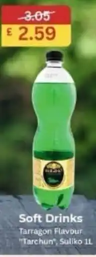 MyMINIMIX Soft Drinks Tarragon Flavour offer
