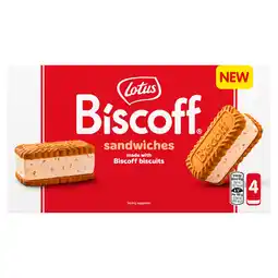 Iceland Lotus Biscoff Sandwiches 320ml offer