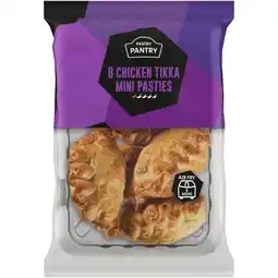 Iceland The Pastry Pantry 8 Chicken Tikka Mini Pasties offer